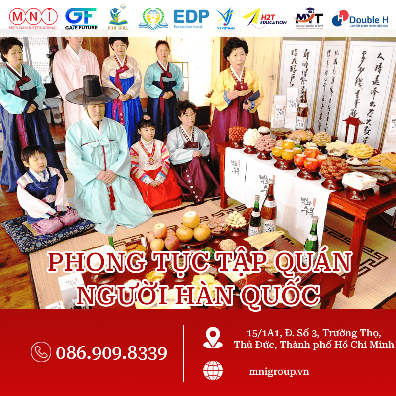 phong tục tập quán người hàn quốc