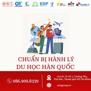 chuẩn bị hành lý du học hàn quốc