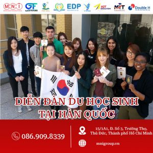 diễn đàn du học sinh tại hàn quốc