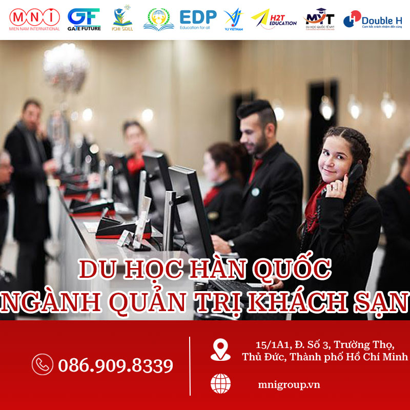 du học hàn quốc ngành quản trị khách sạn