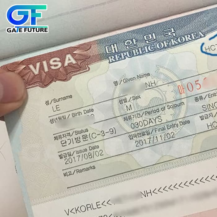 mã code visa của trường