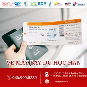 vé máy bay du học hàn quốc