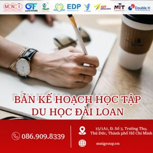 bản kế hoạch học tập du học đài loan