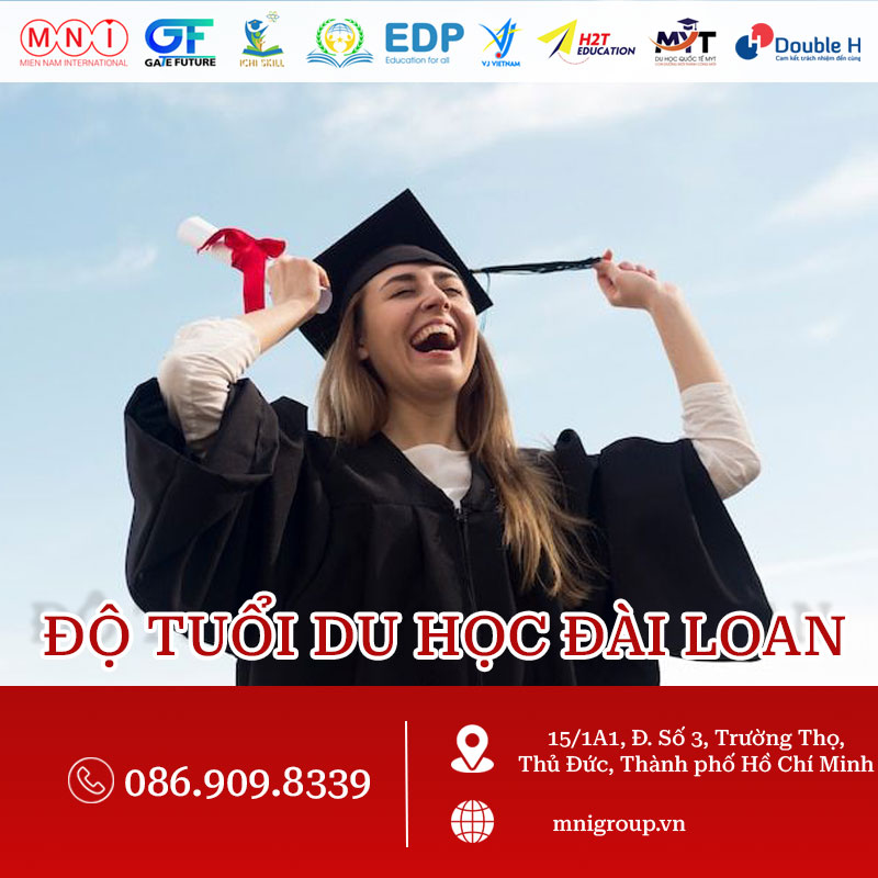 độ tuổi du học đài loan