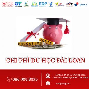 chi phí du học đài loan