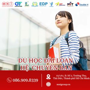 du học đài loan hệ chuyên ban