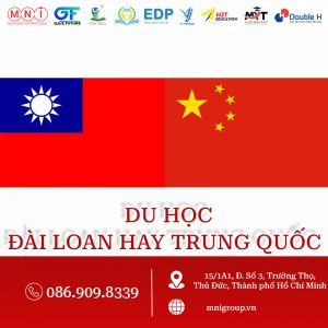 du học đài loan hay trung quốc tốt hơn