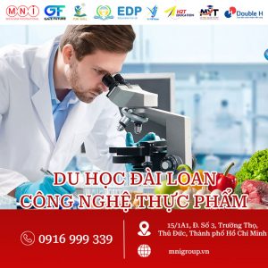 du học đài loan ngành công nghệ thực phẩm