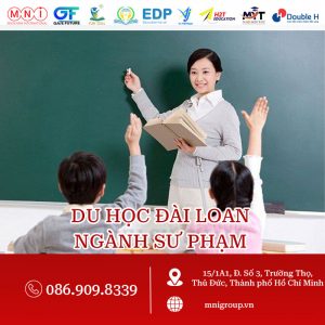 du học đài loan ngành sư phạm