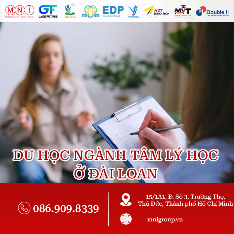 du học ngành tâm lý học ở đài loan