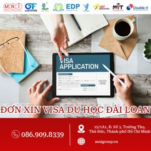 hướng dẫn điền đơn xin visa du học đài loan