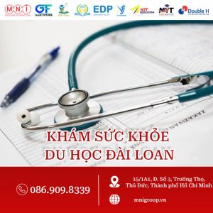 khám sức khỏe du học đài loan