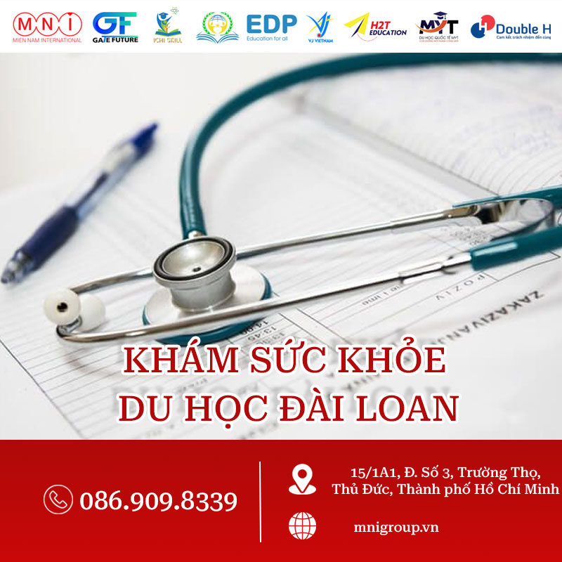 kham suc khoe du hoc dai loan