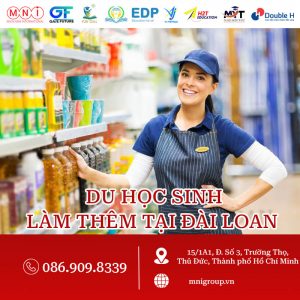 làm thêm du học sinh đài loan