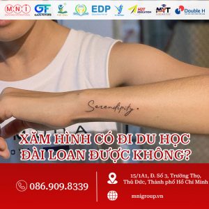 xăm hình có đi du học đài loan được không